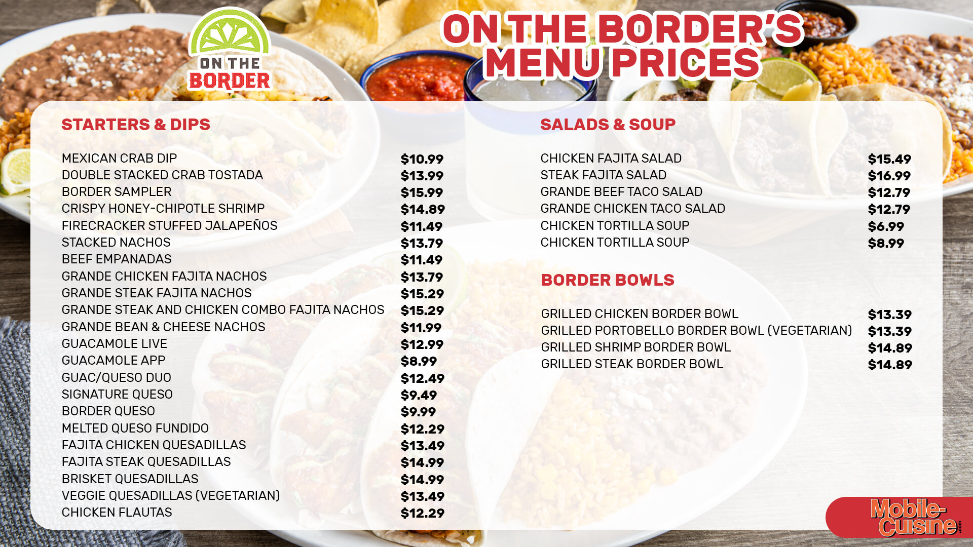 On-the-Border-menu-prices