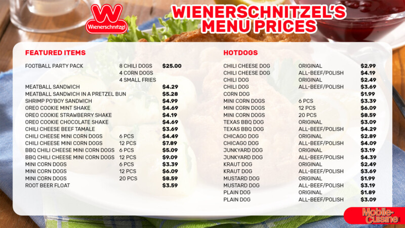 Wienerschnitzel Menu Prices + New Coupons (2023)