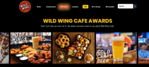 Wild Wing Cafe awards
