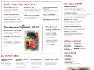 wild wing cafe bar menu 