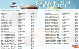 Caribou-Coffee-Menu-Prices
