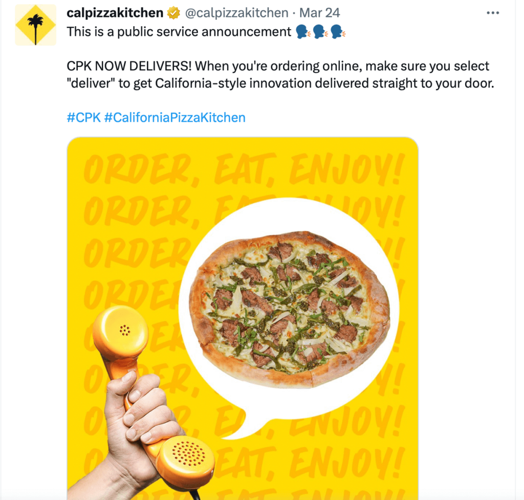 California Pizza Kitchen Menu Prices + Free Small Plate (2024)