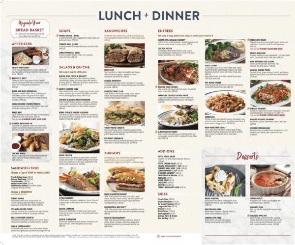 Mimi’s Cafe Menu Prices + Free Birthday Offer (2024)