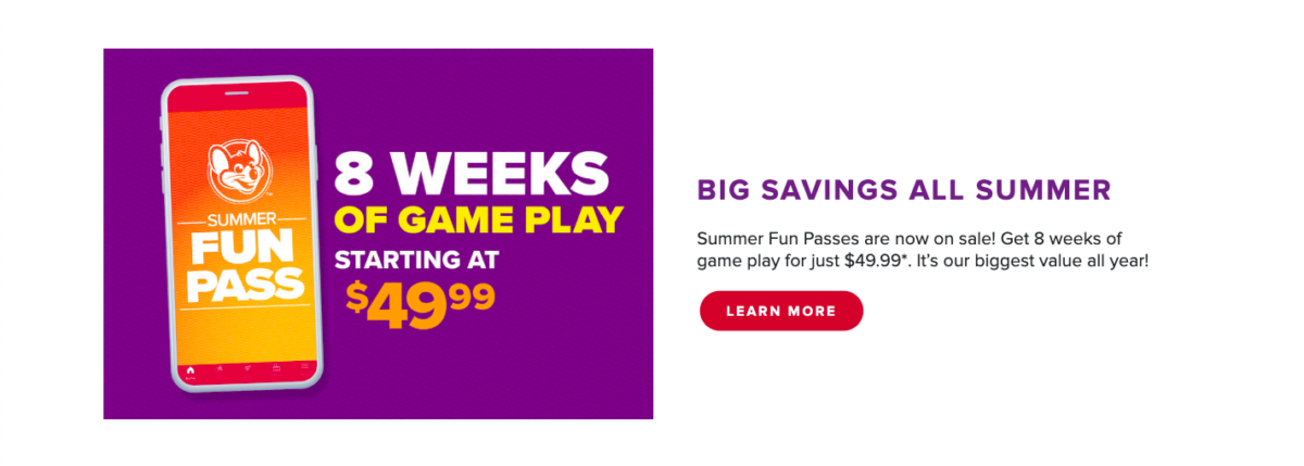 Chuck E Cheese Menu Prices 500 Free E Tickets 2024