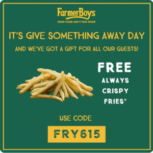 free fries offer 