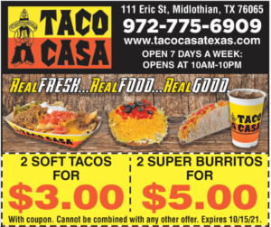 Taco Casa coupon 