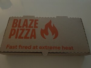 Blaze Pizza Box 