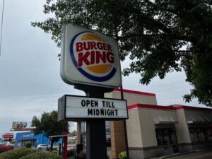 Burger King Open Until Midnight