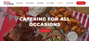 Ruby Tuesday catering 
