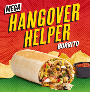 Mega Hangover Helper Burrito