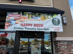 Mountain Mike's Happy Hour 