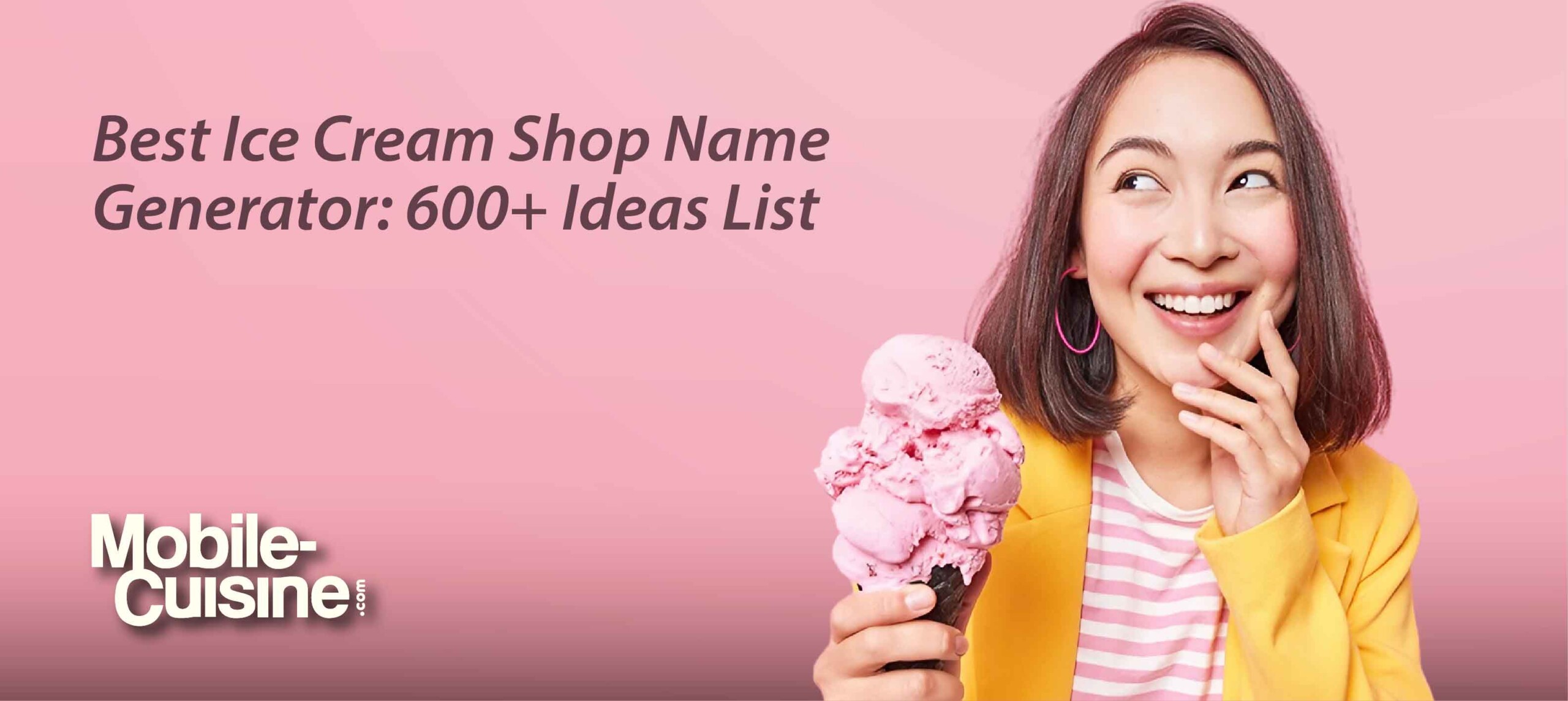  What's Your Ice Cream Name Game Sign with Name Tag