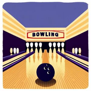 bowling ball lane 