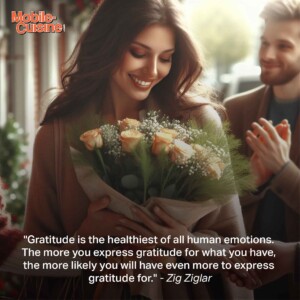 "Gratitude is the healthiest of all human emotions. The more you express gratitude for what you have, the more likely you will have even more to express gratitude for." - Zig Ziglar